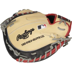 Hot Sale ⭐ Rawlings Heart of the Hide ContoUR 33" Baseball Catcher's Mitt: PRORCM33UC ⌛ -BaseBallBat Shop PRORCM33UC 4