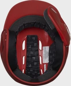 Cheapest 🛒 Rawlings R16 Matte Batting Helmet with Universal Jaw Guard: R6R07 ⭐ -BaseBallBat Shop R6R07S MS 10