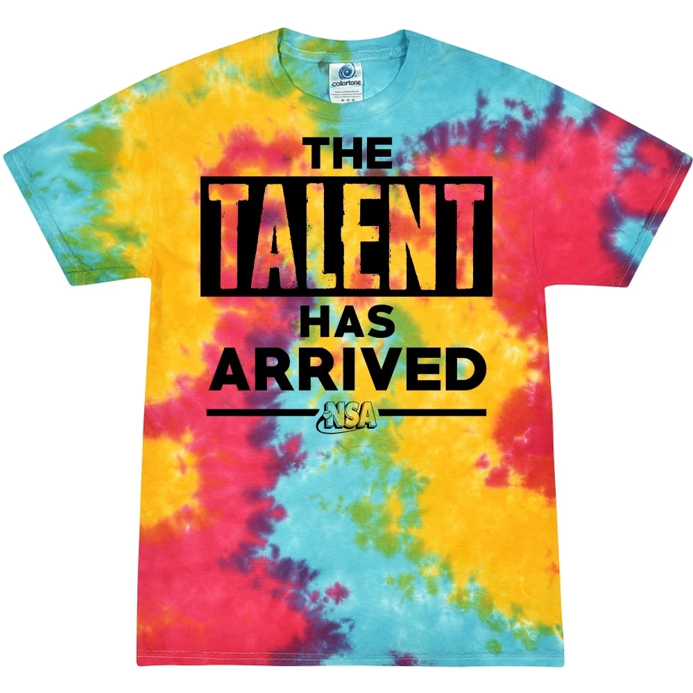 Outlet 🤩 DSG Apparel NSA Talent Has Arrived Tie Dye Short Sleeve Shirt 🔔 3 Outlet 🤩 DSG Apparel NSA Talent Has Arrived Tie Dye Short Sleeve Shirt 🔔