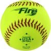 Buy 🎁 Baden USA Fire 11" 52/300 Synthetic Slowpitch Softballs: USA300YS11 🤩