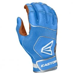 Promo ⌛ Easton Walk Off NX Adult Batting Gloves: A121252 👏 -BaseBallBat Shop WALKOFFNX Caramel CarBlue A121258 backcopy