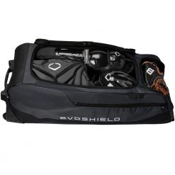 Outlet ✔️ EvoShield Standout Wheeled Player/Catcher's Bag: WB57191 👏 -BaseBallBat Shop WB5719102 8 EvoShield Standout Wheeled Bag CH.png.cq5dam.web .1200.1200