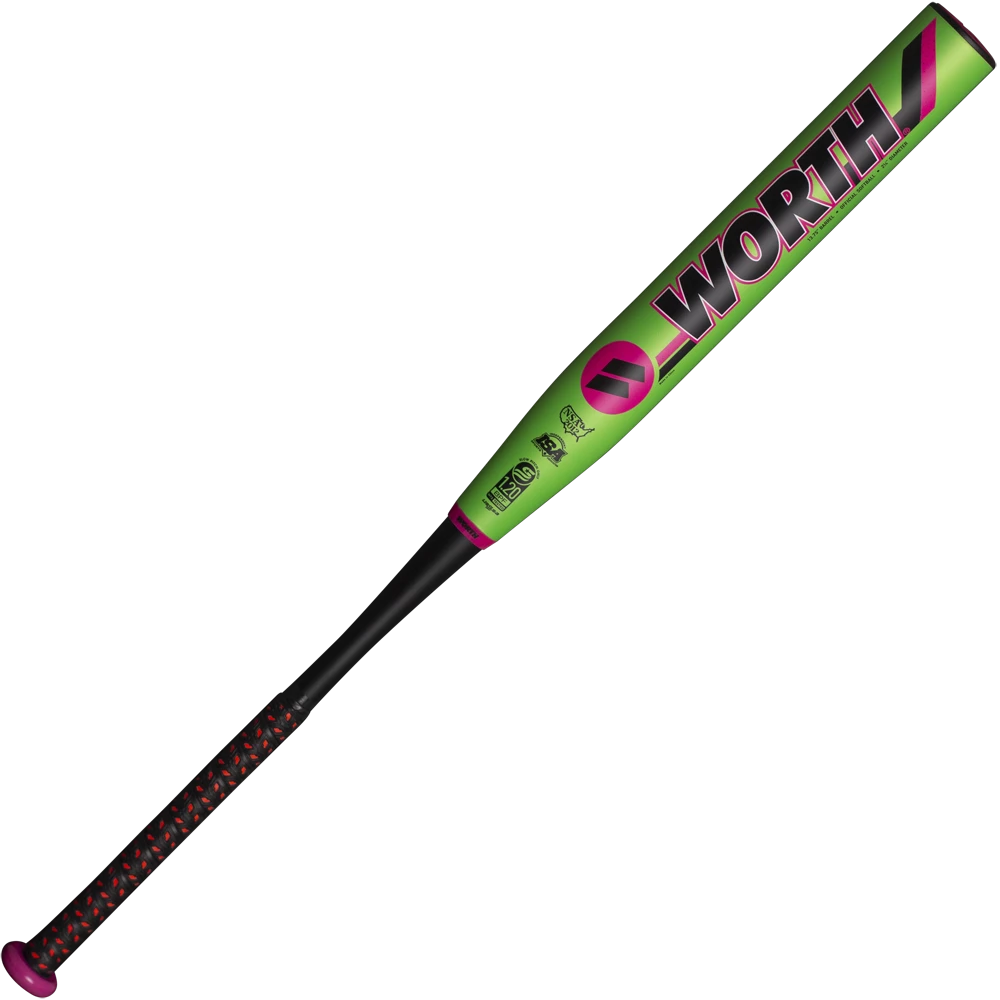 Wholesale 😍 2021 Worth Legit Watermelon 13.75" XL Reload NSA / USSSA Slowpitch Softball Bat: WML21U 🤩 4 Wholesale 😍 2021 Worth Legit Watermelon 13.75" XL Reload NSA / USSSA Slowpitch Softball Bat: WML21U 🤩 - Image 2