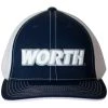 Best Sale 🌟 Worth 404M Mesh Trucker Flex Fit Hat: WTHTRK-NWW ⭐ -BaseBallBat Shop WTHTRK NWW