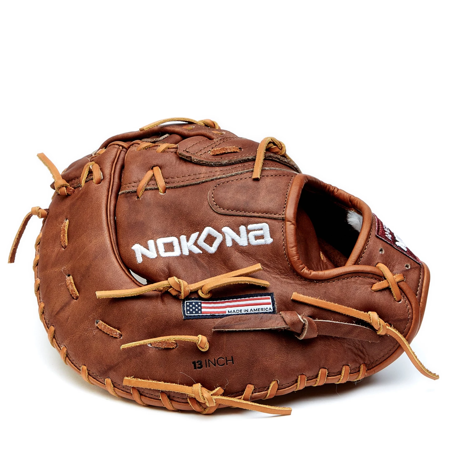 Best Sale ๐ฏ Nokona Walnut Classic 13" Baseball / Softball First Base Mitt: W-N70 ๐งจ 6 Best Sale ๐ฏ Nokona Walnut Classic 13" Baseball / Softball First Base Mitt: W-N70 ๐งจ - Image 4