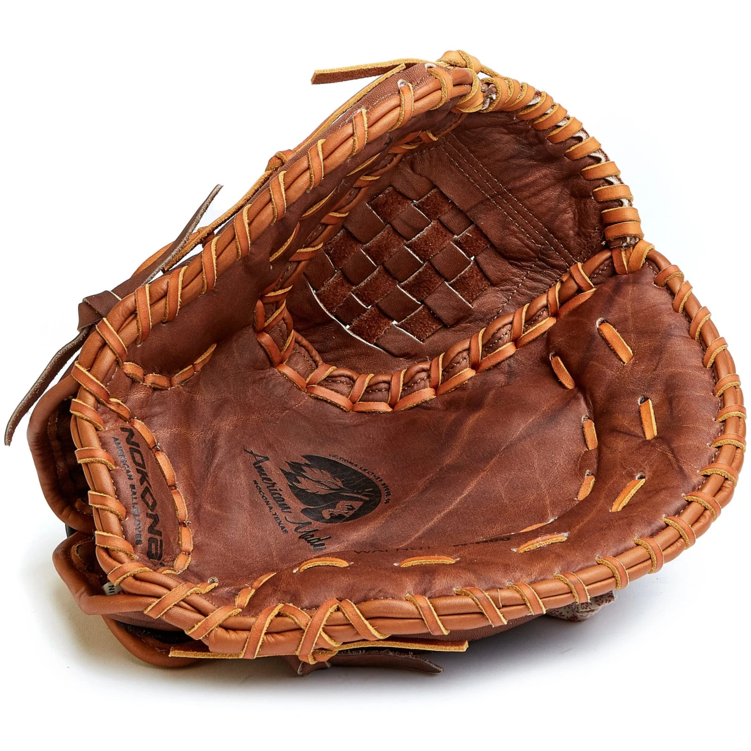 Outlet 🎁 Nokona Walnut Classic 14" Softball First Base Mitt: W-N80 🤩 4 Outlet 🎁 Nokona Walnut Classic 14" Softball First Base Mitt: W-N80 🤩 - Image 2