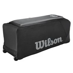 Deals 💯 Wilson Team Gear Wheeled Equipment Bag: WTA9710BL ✨ -BaseBallBat Shop a0ad33d9d35d14e983a6df0a188c84b1356fa590 WTA9710BL Wilson Team Gear BL Side