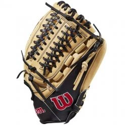 Wholesale 🔔 Wilson A2000 D33 11.75" Baseball Glove: WBW1003921175 ⭐ -BaseBallBat Shop acb279f41cde56806e8a884aaeabb0b83f8349ee WBW100392 2 A2000 Leather D33 1175 Blonde Black