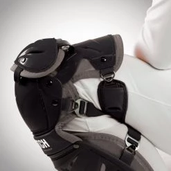 Hot Sale 🔥 All Star AFx Fastpitch Catcher's Leg Guards: LGW-AFX 🛒 11 Hot Sale 🔥 All Star AFx Fastpitch Catcher's Leg Guards: LGW-AFX 🛒 -BaseBallBat Shop afx lg linq detail bk 1