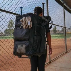 Best reviews of ⌛ PowerNet Odyssey Rolling Gear Bag (Backpack): B014-BK ⌛ -BaseBallBat Shop b0144