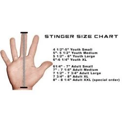 Cheap 🔥 Stinger Sports Stinger Sting Squad USA Adult Batting Gloves: USABG 🎉 -BaseBallBat Shop batting gloves size chart 900x c28a8cea 1530 457a b36f 1dd01fd14152