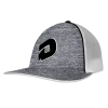 Hot Sale ✔️ DeMarini D Heather Flex Fit Hat: TRKHEATHERBLK 🌟 -BaseBallBat Shop blackheather