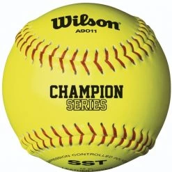 Brand new ⭐ Wilson NFHS Polycore 12" 47/375 Leather Fastpitch Softballs: WTA9011BSST 🎁