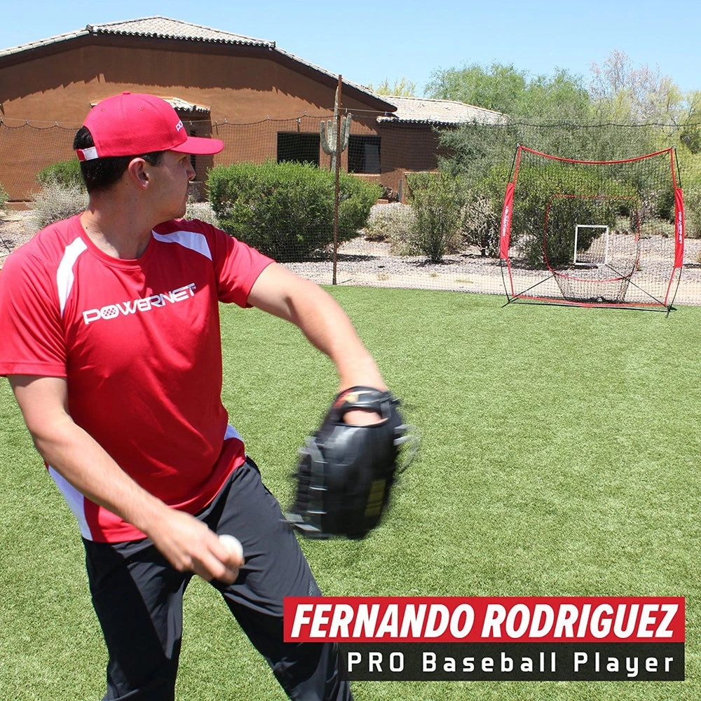 Promo 🔥 PowerNet 7' x 7' DLX Hitting Net & 1 Weighted Ball: 1009 🛒 8 Promo 🔥 PowerNet 7' x 7' DLX Hitting Net & 1 Weighted Ball: 1009 🛒 - Image 6