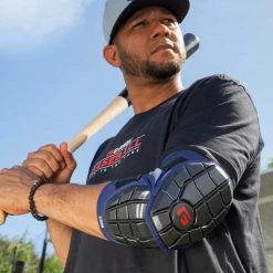 Hot Sale 🎉 G-Form Elite Batter's Elbow Guard: EP1102 🤩 29 Hot Sale 🎉 G-Form Elite Batter's Elbow Guard: EP1102 🤩 -BaseBallBat Shop ep110215 elitebatterselbowguard navyblue action yuligurriel 305 1500x1500 1