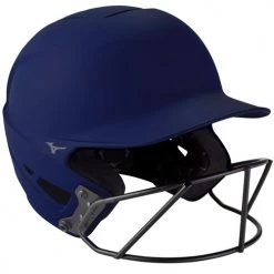 Budget 🌟 Mizuno F6 Solid Fastpitch Batting Helmet with Mask: 380395 / 380397 🤩 9 Budget 🌟 Mizuno F6 Solid Fastpitch Batting Helmet with Mask: 380395 / 380397 🤩 -BaseBallBat Shop f navy v