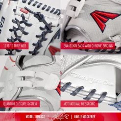 Discount ⌛ Easton Haylie McCleney Professional Collection Signature Series 12.75" Fastpitch Softball Glove: HM8136 🔥 -BaseBallBat Shop hm81364