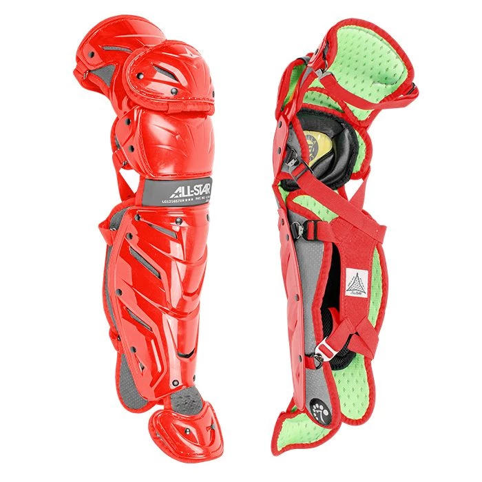 Discount 😀 All Star System7 Axis Catcher's Leg Guards: LG912S7X / LG1216S7X / LG40SPRO / LG40WPRO 👍 6 Discount 😀 All Star System7 Axis Catcher's Leg Guards: LG912S7X / LG1216S7X / LG40SPRO / LG40WPRO 👍 - Image 4
