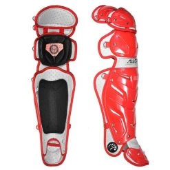 New 🛒 All Star System7 Pro Catcher's Leg Guards: LG30SPRO / LG30WPRO ❤️ -BaseBallBat Shop lg30wpro sc
