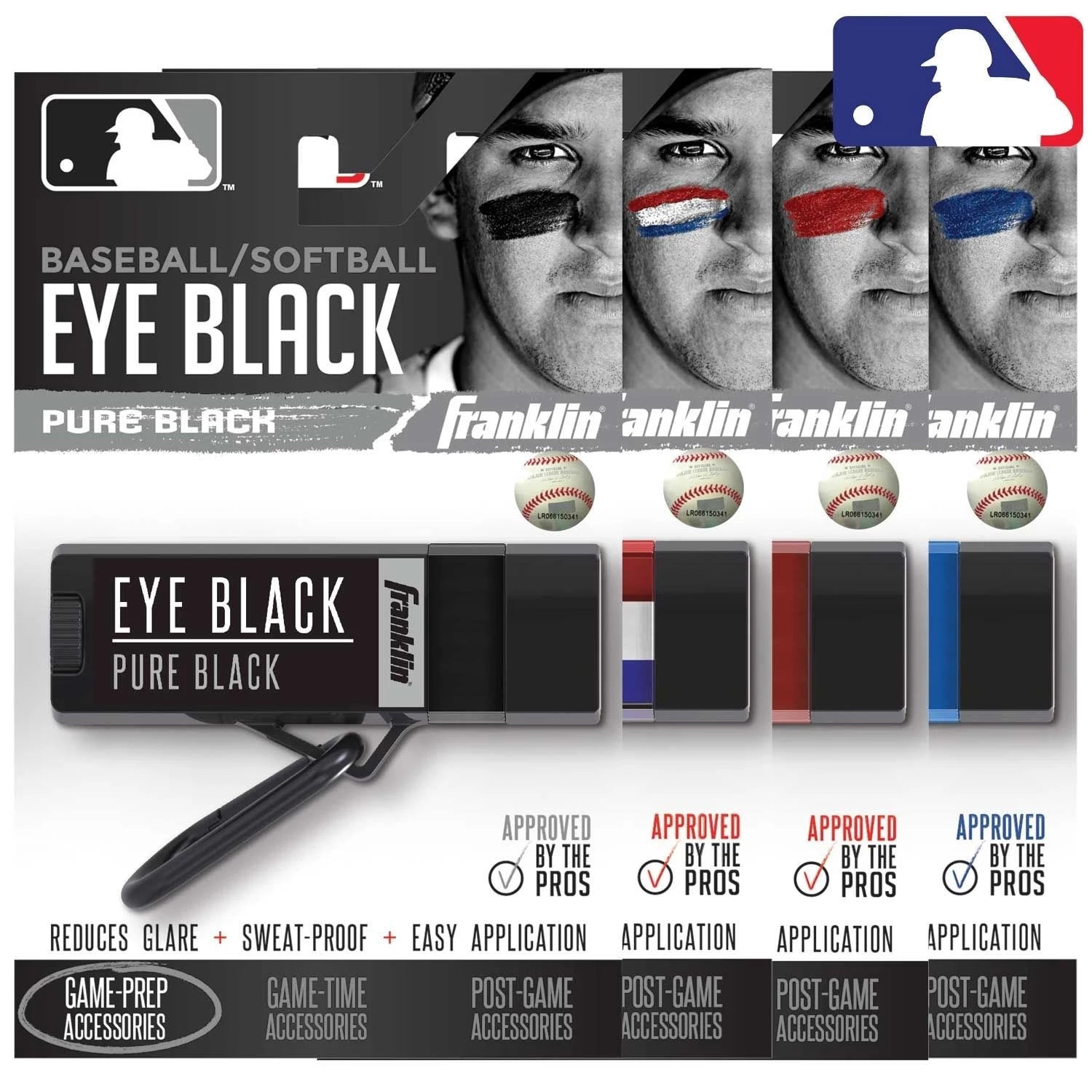 Budget 🧨 Franklin MLB® Colored Eye Black: 23475C 👏 11 Budget 🧨 Franklin MLB® Colored Eye Black: 23475C 👏 - Image 9