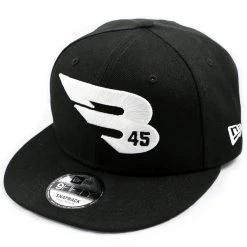 Flash Sale 🛒 B45 Black 9FIFTY New Era Snapback Hat: 950-BLACK 💯