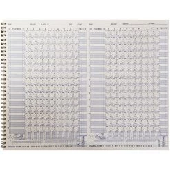 Cheap 👏 Athletic Specialties Diamond Sport Gear 15 Player Side by Side Scorebook: SBB2 💯