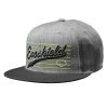 Cheap ⌛ EvoShield Script Snapback Hat: WTV8702CHOSFM ⭐ -BaseBallBat Shop wtv8702chosfm evo script snapback gy gr front